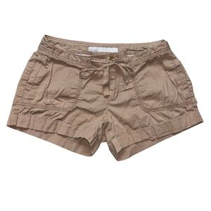 Women's Old Navy Dark Tan Stone Cargo Shorts Size M